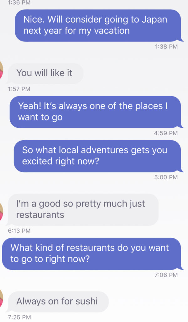 Opening questions for tinder best sale