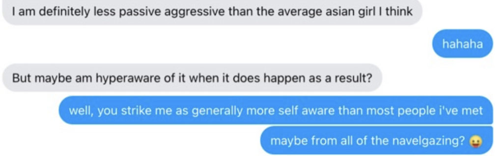 The purpose of the photo is to demonstrate a conversation where one person is flirting with a girl over text. The key to successful flirting is to sound natural and confident.