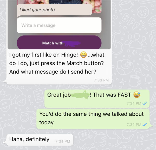 Personal Feedback from a dating coach 5