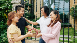 This photo captures a meaningful milestone in a relationship—meeting the parents for the first time. It highlights trust and connection, which are essential when building relationships. But in all interactions, especially new ones, it's just as important to protect yourself—like knowing how to know if someone is a scammer. And when it comes to love, it’s worth asking: Is 2 Months Too Soon To Meet The Parents?