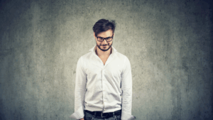 Image used to show a confident yet reserved man for a blog discussing the question do women like shy guys. 
