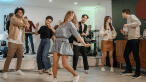 Shows one of the best places to meet women as an introvert&mdash;casual social events with music and dancing that encourage relaxed, natural connections.